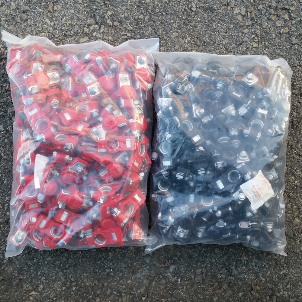 밧데리 고급 커버터미널 (1봉 100개)/밧데리커버단자,신주터미널