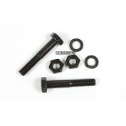 자동차캠바볼트 M10X50mm 볼트+너트+스프링와샤 (봉50개씩) 머리17mm