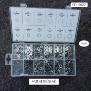 툴맨 와샤종합세트 (350p) FD-6027 평와샤,스프링와샤부품세트