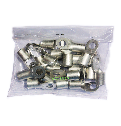 은색둥근단자 50mm 50-8(18개), 50-10(18개), 50-12(18개) 선택 내수용 압착단자