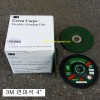 3M 연마석 4인치 #60 100*2T*16mm GREEN DSA5376 푸른돌옵셋