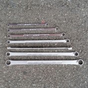 KTC 일자형 롱메가네 M160 8*10~22*24mm선택 롱옵셋렌치