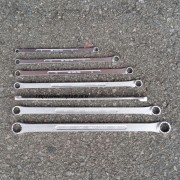 KTC 일자형 롱메가네 M160 8*10~22*24mm선택 롱옵셋렌치