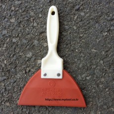 태양성창 D형 고무헤라 130mm 고무스크레퍼