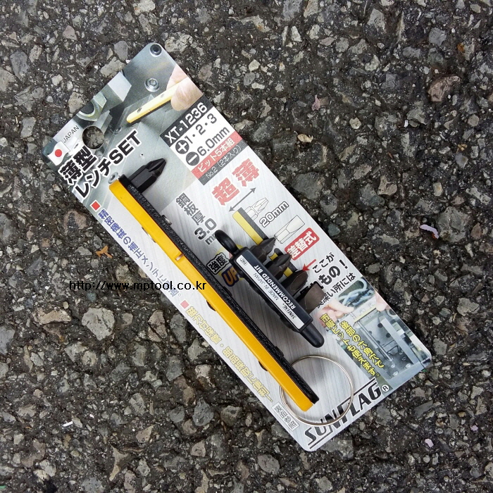 미니라쳇드라이버 썬프라그 XT-1236