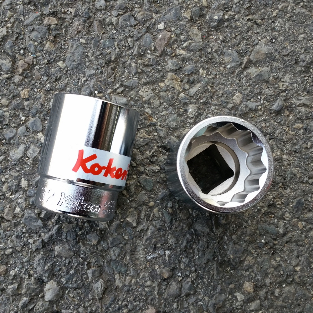 코겐 숏핸드소켓 3/4인치 17~56mm(12각) 6405M KOKEN