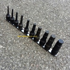 KOKEN코겐 육각비트소켓세트 1/2 RS4012M 10본조(4~19mm) 헥스알복스알