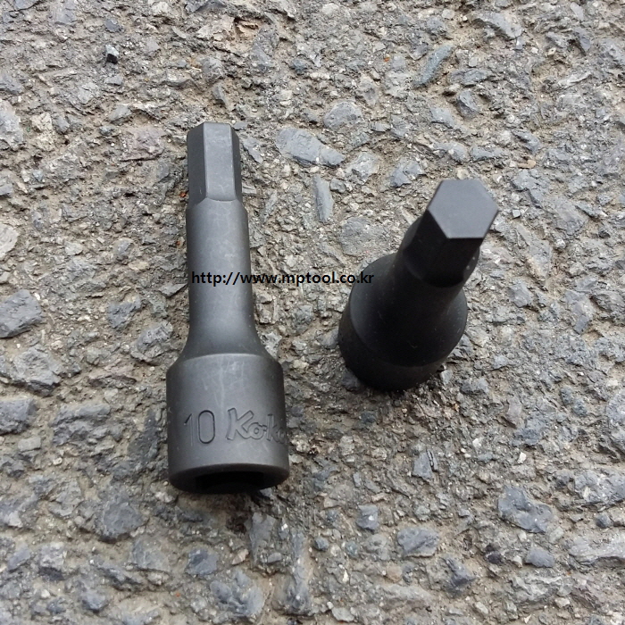 코겐 육각비트소켓 1/2인치 4~19mm 4012M-75 헥스알복스알 KOKEN