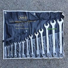 AIGO아이고 콤비네이션렌치세트 13P 13본조(10~32mm) 조합렌치 가다메가네