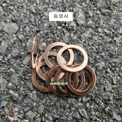 동와샤 M12~M24 10개 평와셔 두께1T
